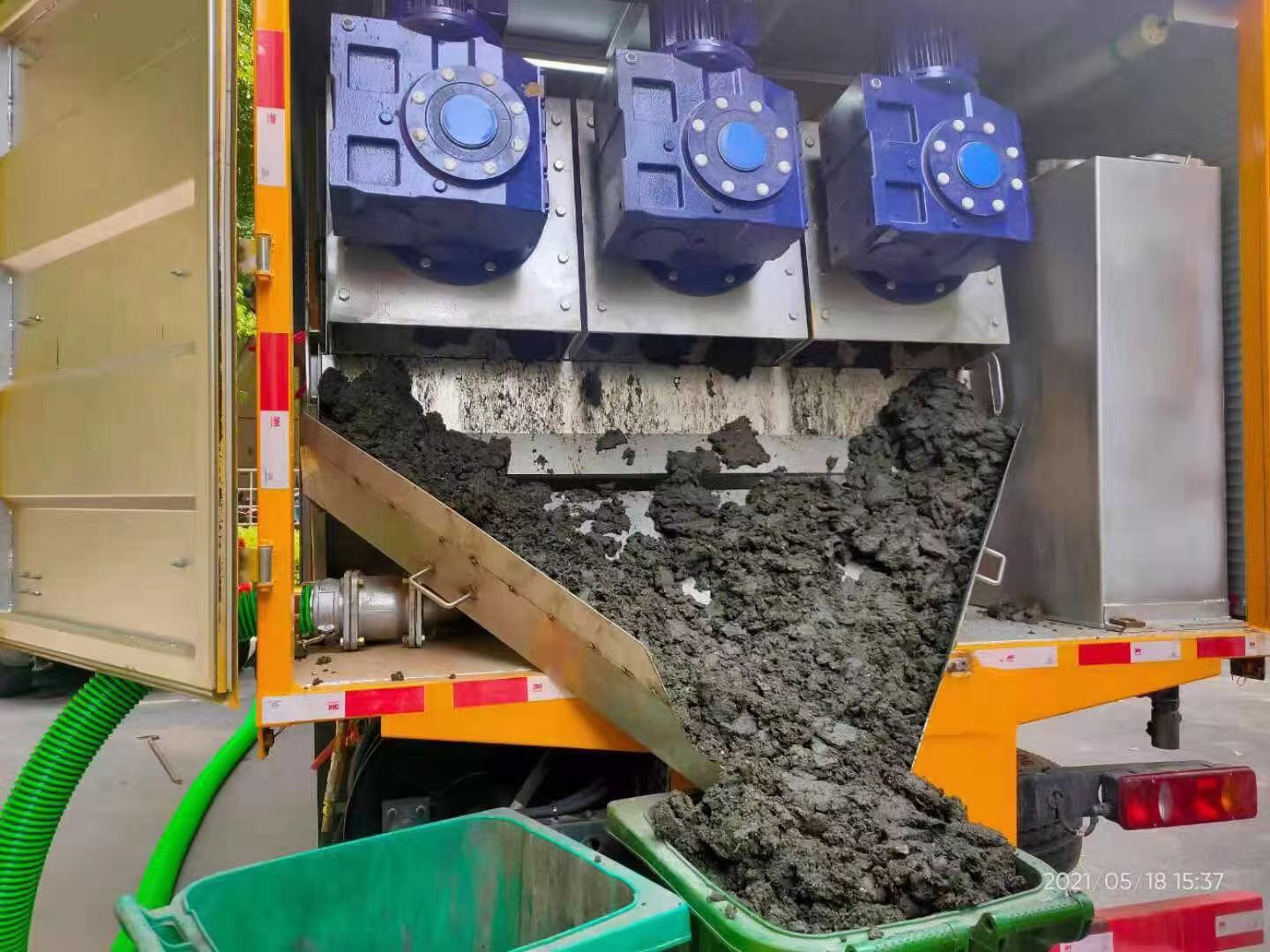 寿阳化粪池清掏城市维护站-泥浆净化干湿分离处理